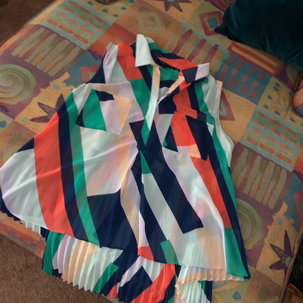 BcBg sleeveless blouse